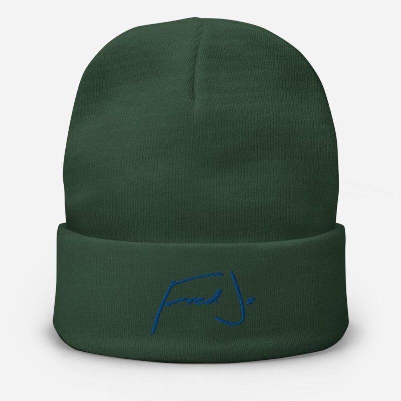 Fred Jo Embroidered Beanie - Image 6