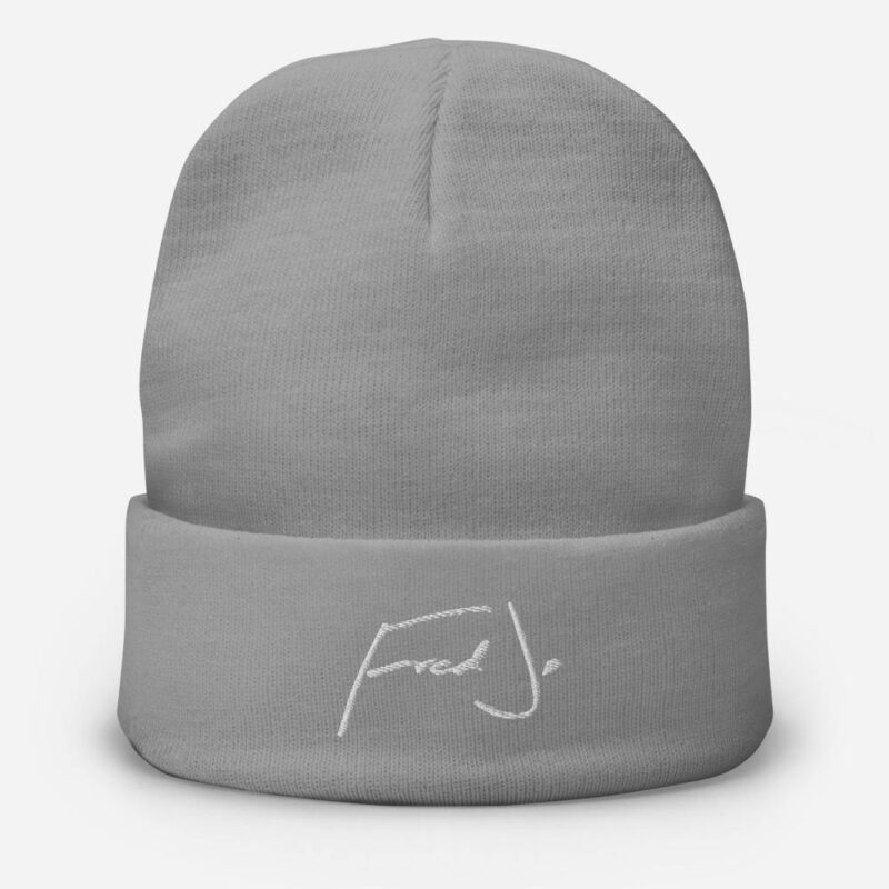 Fred Jo Embroidered Beanie - Image 5