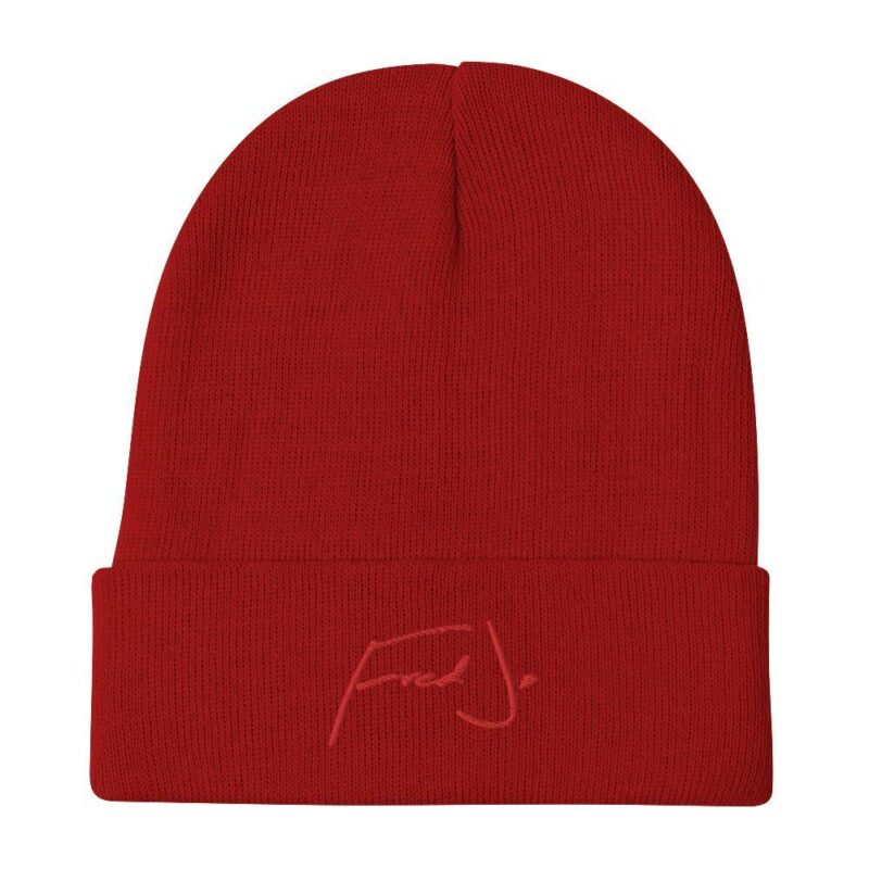 Fred Jo Embroidered Beanie - Image 5