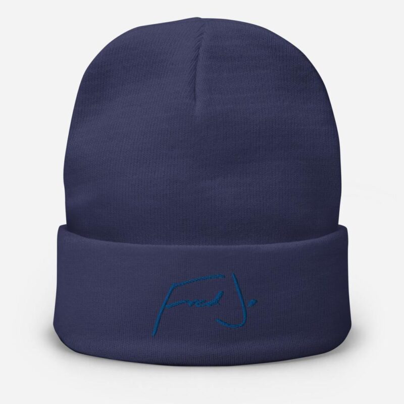 Fred Jo Embroidered Beanie - Image 5