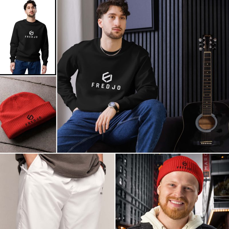 FredJo Man Comfort Trio Sweatshirt, Pants & Beanie - Image 2