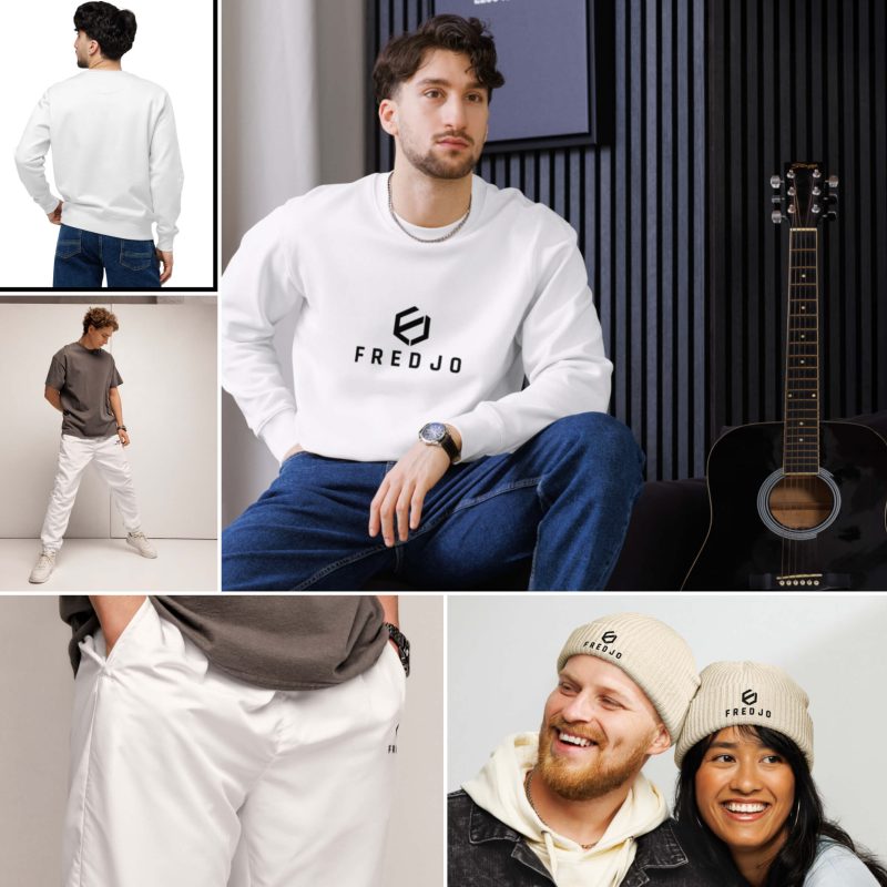 FredJo Man Comfort Trio Sweatshirt, Pants & Beanie