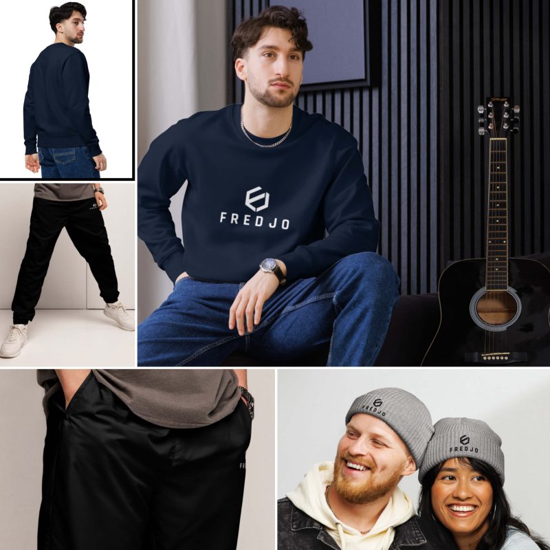 FredJo Man Comfort Trio Sweatshirt, Pants & Beanie - Image 3