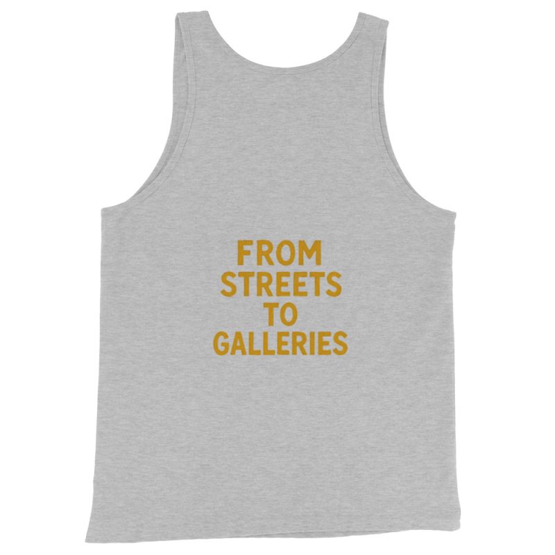 From Street to Galleries – Unisex Premium Cotton Tank Top Inspired by Basquiat - Image 15