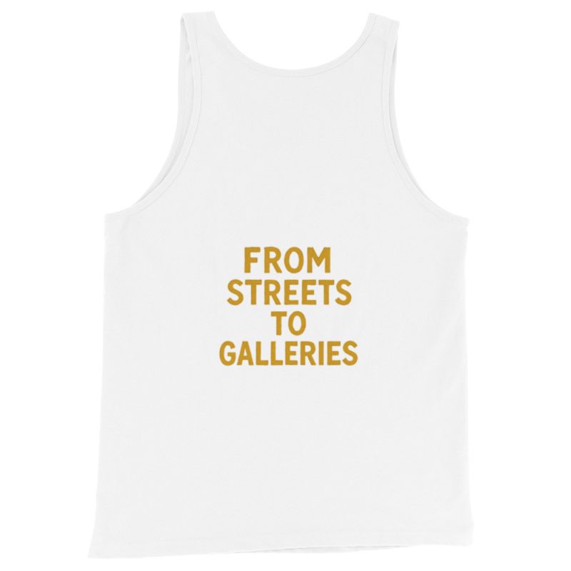 From Street to Galleries – Unisex Premium Cotton Tank Top Inspired by Basquiat - Image 20